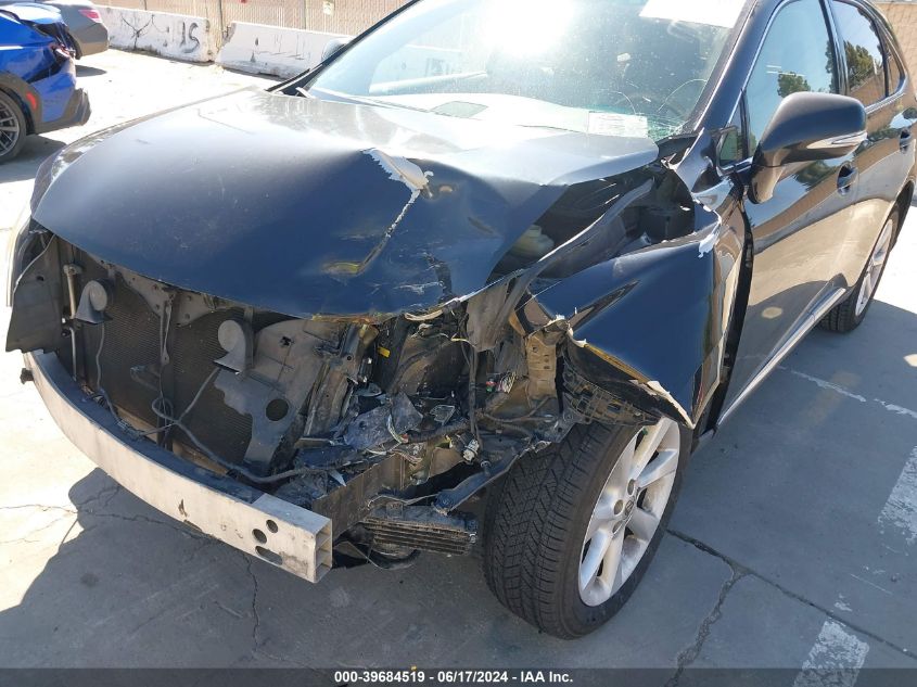 2011 Lexus Rx 350 VIN: 2T2BK1BA4BC119317 Lot: 39684519