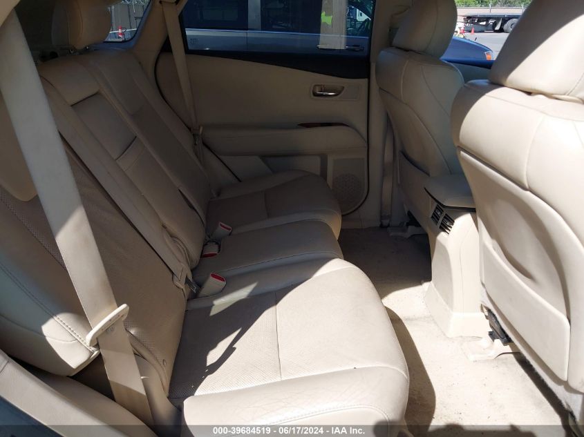 2011 Lexus Rx 350 VIN: 2T2BK1BA4BC119317 Lot: 39684519