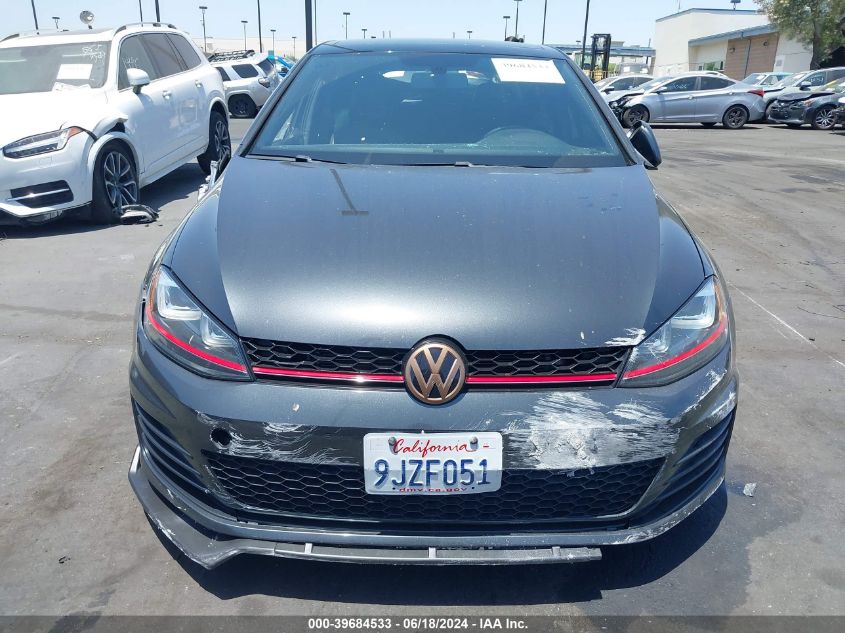 2015 VOLKSWAGEN GOLF GTI 2.0T AUTOBAHN 4-DOOR - 3VW4T7AU6FM044364