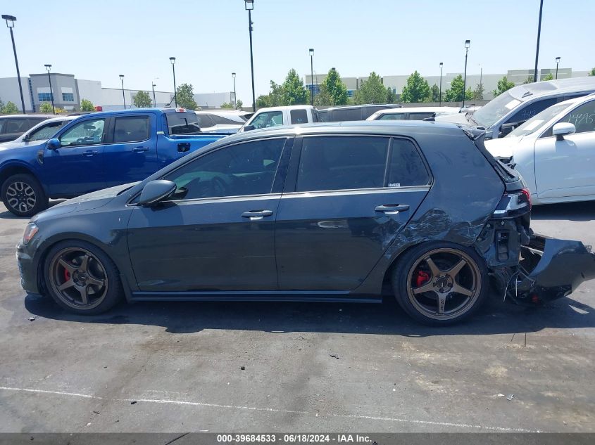 2015 VOLKSWAGEN GOLF GTI 2.0T AUTOBAHN 4-DOOR - 3VW4T7AU6FM044364