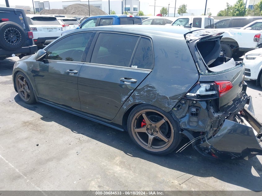 2015 VOLKSWAGEN GOLF GTI 2.0T AUTOBAHN 4-DOOR - 3VW4T7AU6FM044364