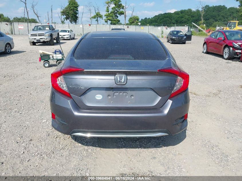 2020 Honda Civic Lx VIN: 2HGFC2F68LH539394 Lot: 39684541