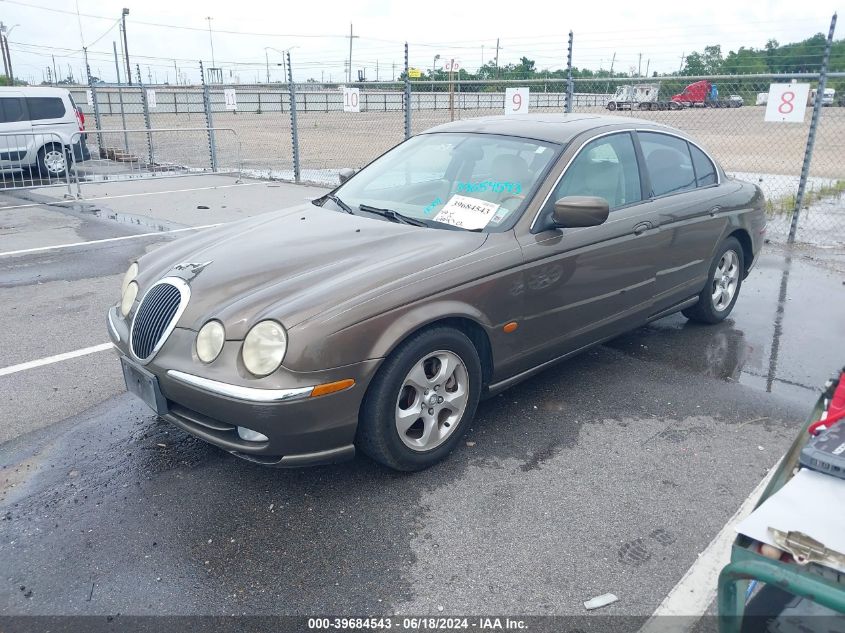 2001 Jaguar S-Type 3.0L V6 VIN: SAJDA01N11FL92799 Lot: 39684543