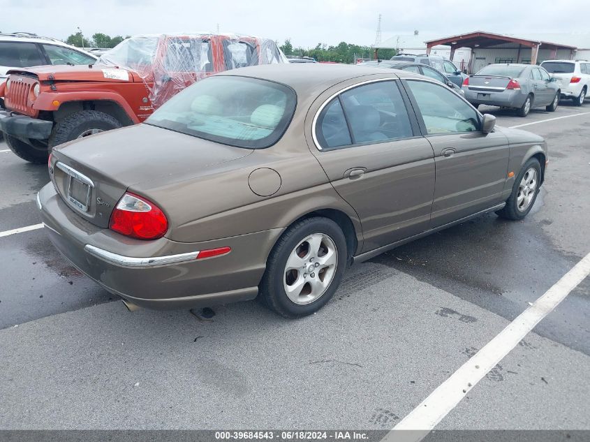 2001 Jaguar S-Type 3.0L V6 VIN: SAJDA01N11FL92799 Lot: 39684543