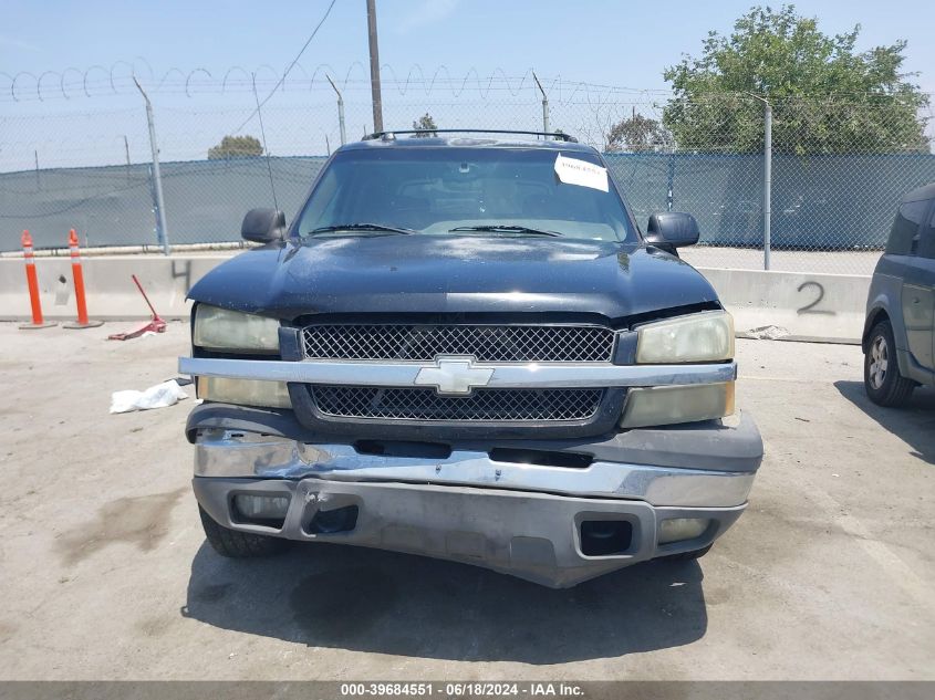 2004 Chevrolet Avalanche 1500 VIN: 3GNEC12T54G306257 Lot: 39684551