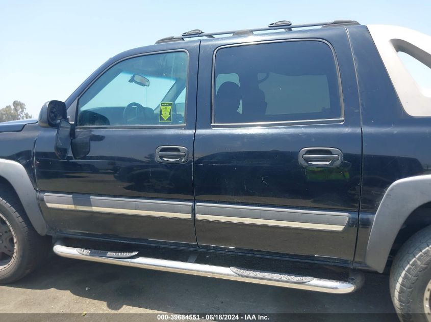 2004 Chevrolet Avalanche 1500 VIN: 3GNEC12T54G306257 Lot: 39684551