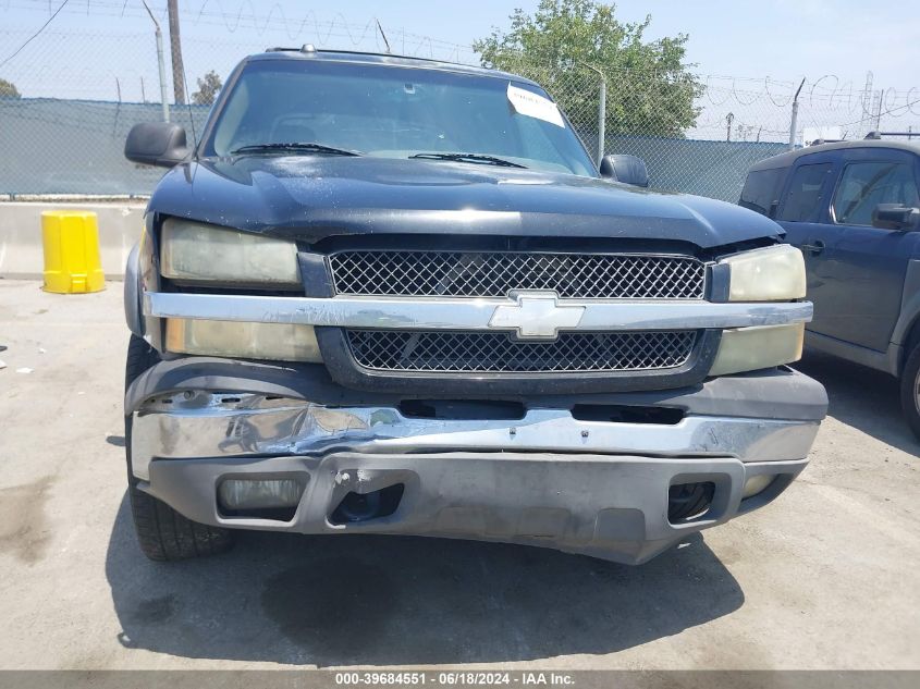 2004 Chevrolet Avalanche 1500 VIN: 3GNEC12T54G306257 Lot: 39684551