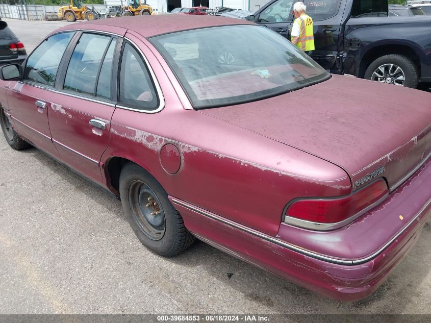 1992 Ford Crown Victoria VIN: 2FACP73WXNX168857 Lot: 39684553