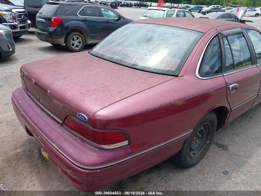 1992 Ford Crown Victoria VIN: 2FACP73WXNX168857 Lot: 39684553