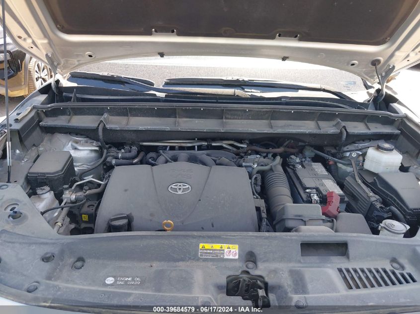 2021 Toyota Highlander Xle VIN: 5TDGZRAH7MS532779 Lot: 39684579