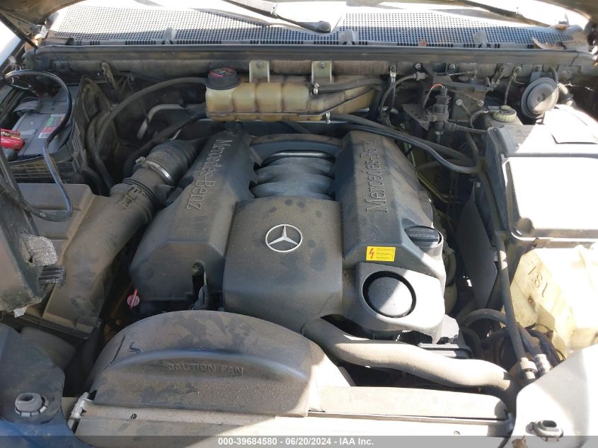 4JGAB54E43A391536 2003 Mercedes-Benz Ml 320