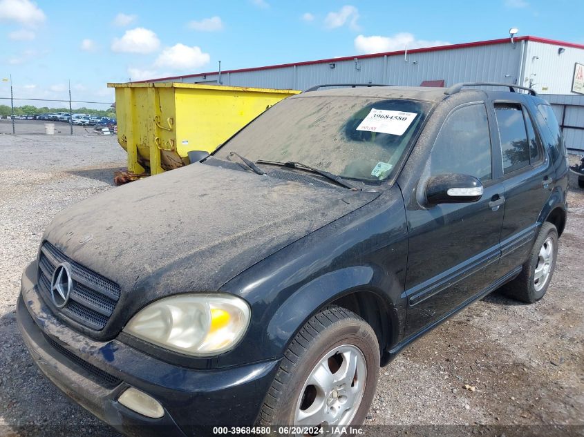 4JGAB54E43A391536 2003 Mercedes-Benz Ml 320