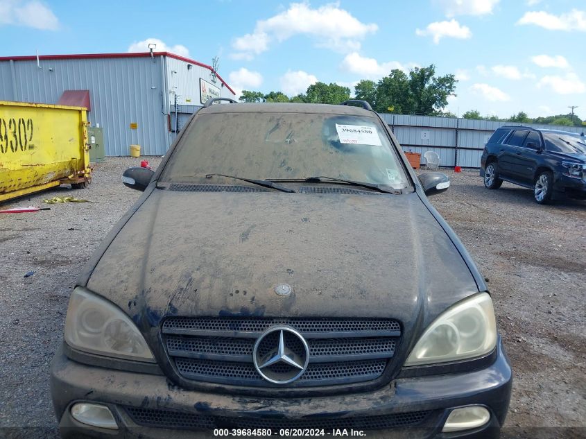 4JGAB54E43A391536 2003 Mercedes-Benz Ml 320