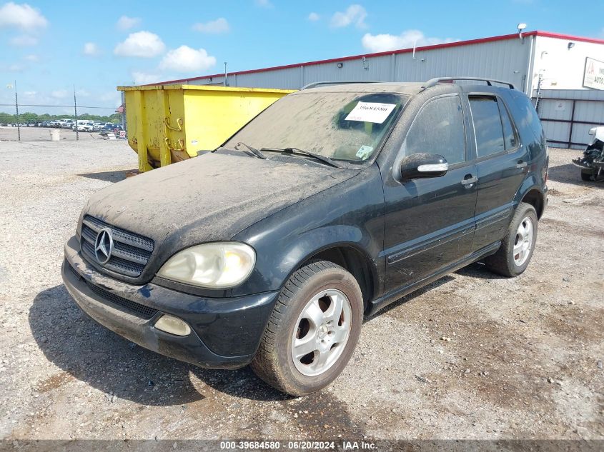 4JGAB54E43A391536 2003 Mercedes-Benz Ml 320