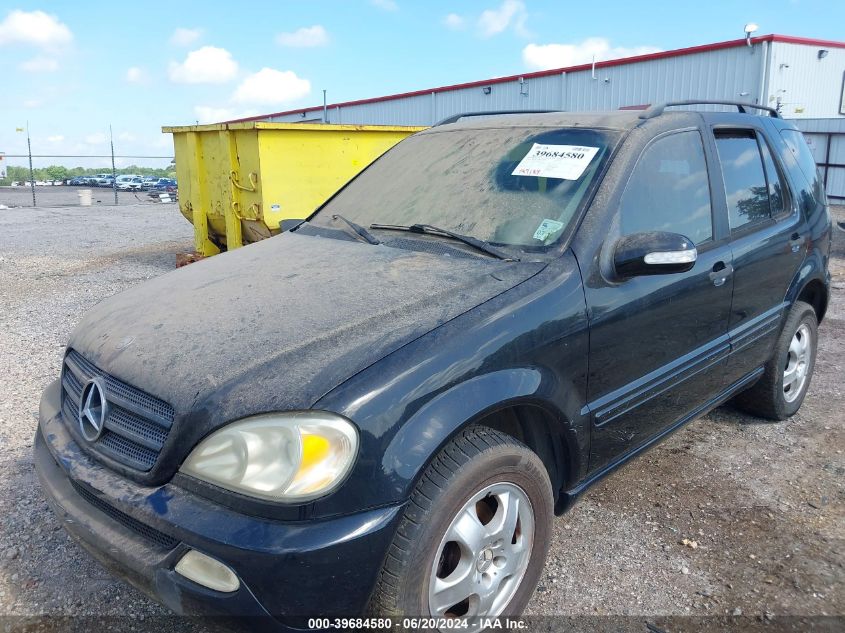 4JGAB54E43A391536 2003 Mercedes-Benz Ml 320