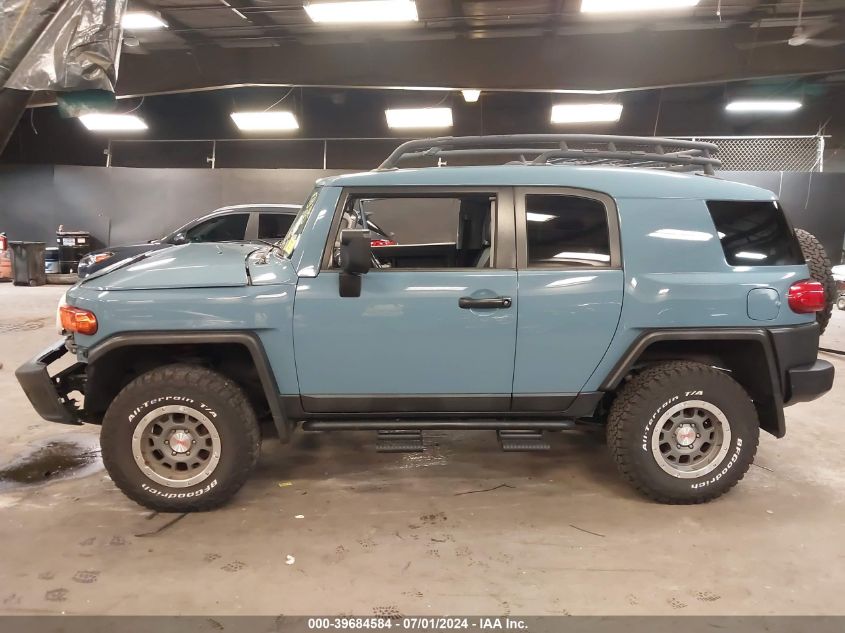 2014 Toyota Fj Cruiser VIN: JTEBU4BF7EK193678 Lot: 39684584