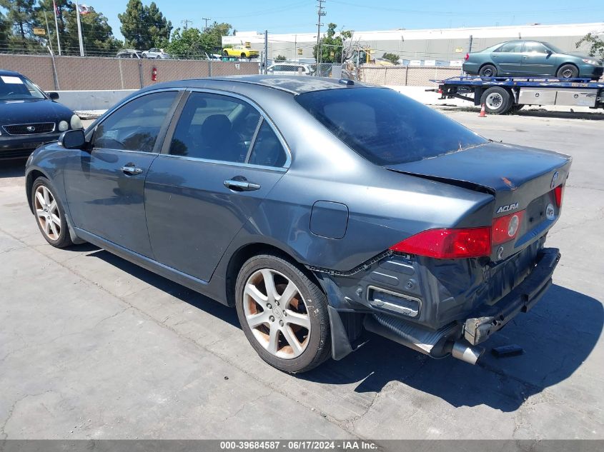 2005 Acura Tsx VIN: JH4CL96945C034719 Lot: 39684587