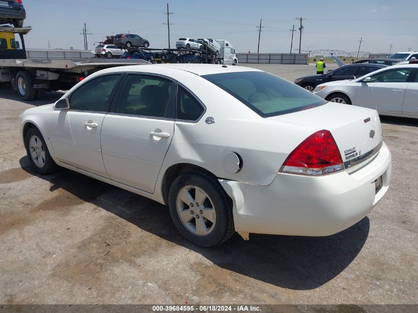 2008 Chevrolet Impala Lt VIN: 2G1WT58KX81355559 Lot: 39684595