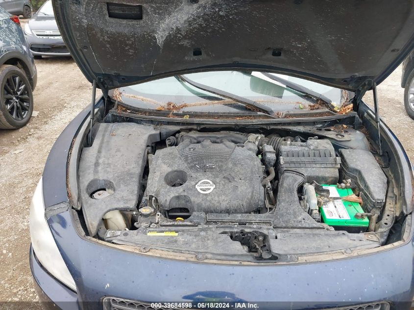 2010 Nissan Maxima 3.5 S VIN: 1N4AA5AP4AC821991 Lot: 39684598