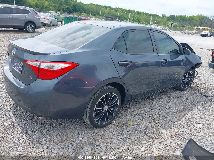 2014 Toyota Corolla S Plus VIN: 2T1BURHE0EC023910 Lot: 39684603