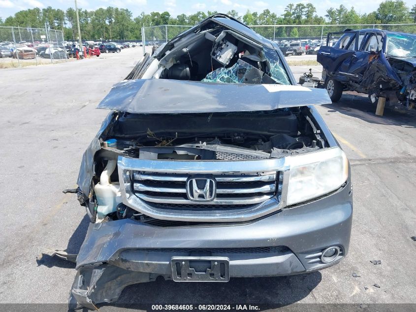 2012 Honda Pilot Ex-L VIN: 5FNYF4H67CB040079 Lot: 39684605