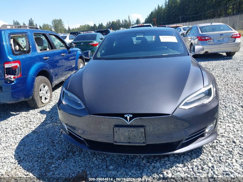 2018 Tesla Model S 100D/75D/P100D VIN: 5YJSA1E21JF281668 Lot: 39684614