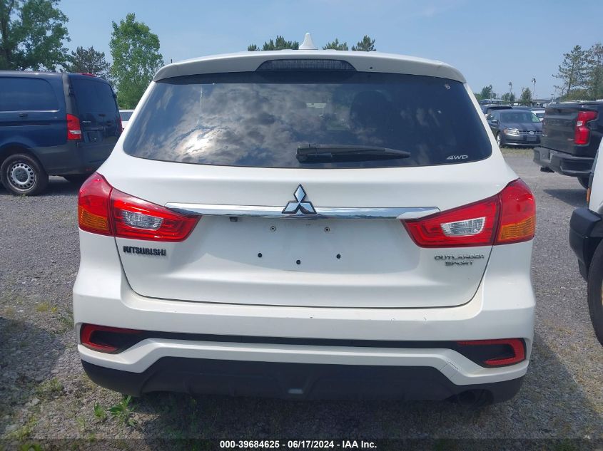 2019 Mitsubishi Outlander Sport 2.0 Es VIN: JA4AR3AU9KU030598 Lot: 39684625