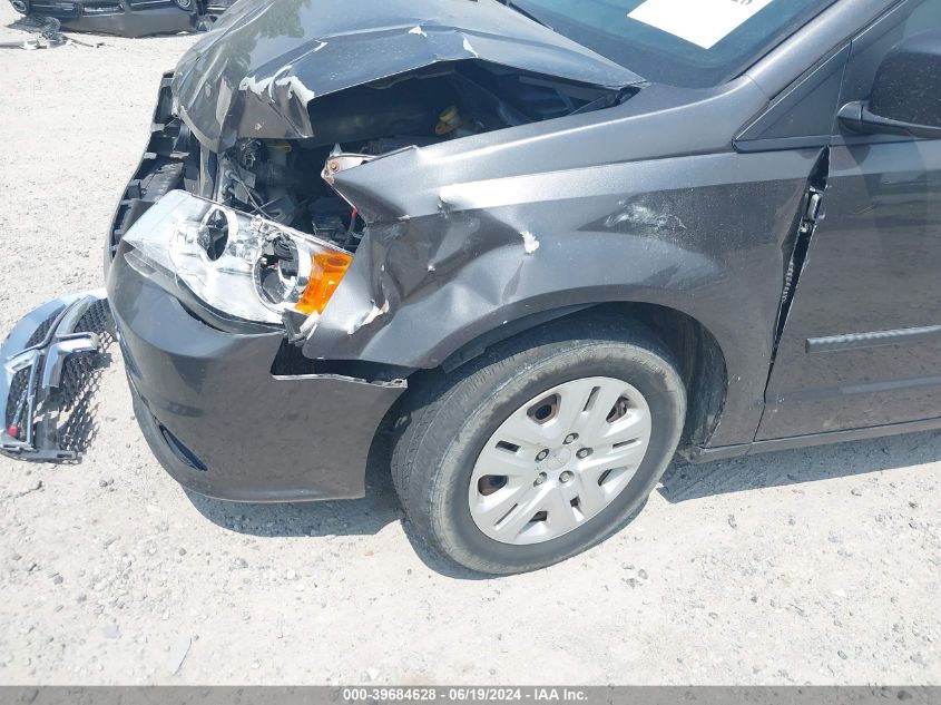 2015 Dodge Grand Caravan American Value Pkg VIN: 2C4RDGBG9FR549886 Lot: 39684628