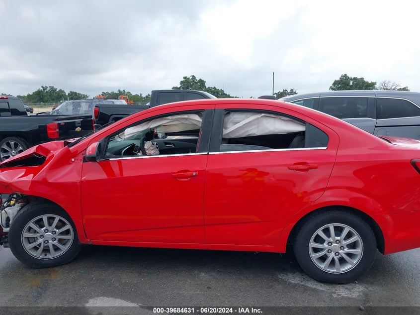 2017 Chevrolet Sonic Lt VIN: 1G1JD5SHXH4106896 Lot: 39684631