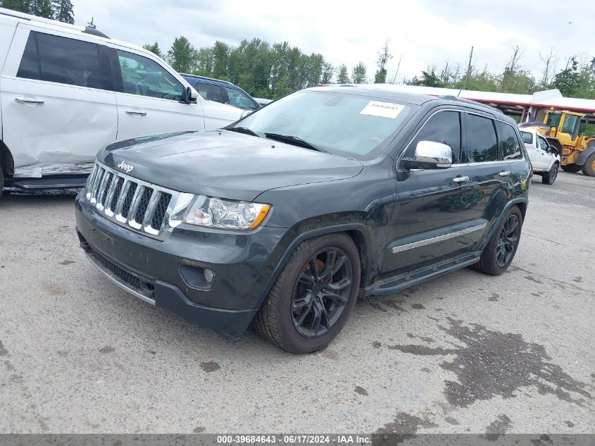 2011 Jeep Grand Cherokee Overland VIN: 1J4RR6GT1BC713310 Lot: 39684643