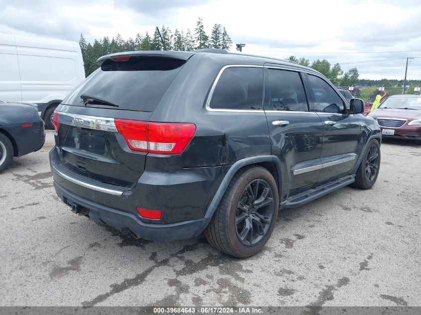 2011 Jeep Grand Cherokee Overland VIN: 1J4RR6GT1BC713310 Lot: 39684643