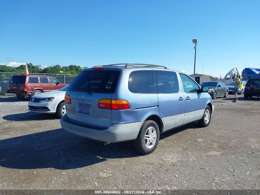 2000 Toyota Sienna Le/Xle VIN: 4T3ZF13C8YU284986 Lot: 39684652