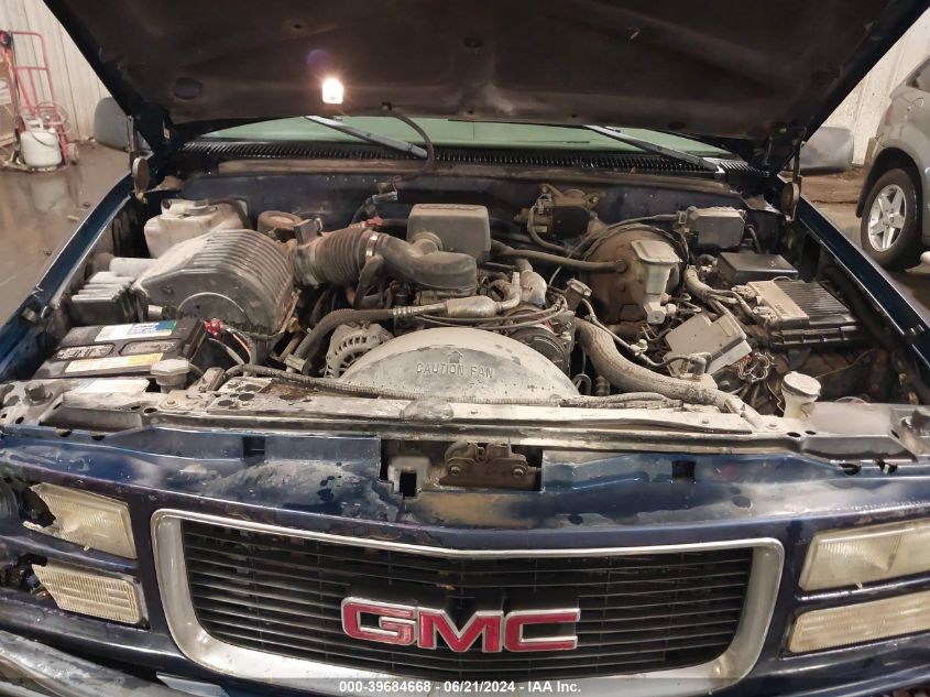 1998 GMC Sierra 1500 Sl Wideside VIN: 2GTEK19R0W1505170 Lot: 39684668