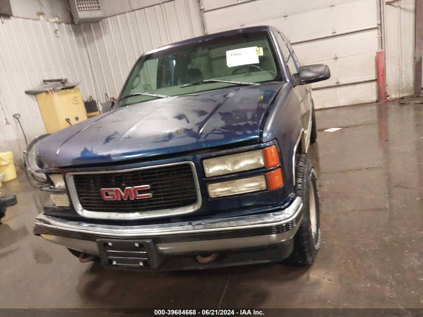 1998 GMC Sierra 1500 Sl Wideside VIN: 2GTEK19R0W1505170 Lot: 39684668