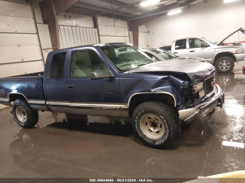 1998 GMC Sierra 1500 Sl Wideside VIN: 2GTEK19R0W1505170 Lot: 39684668