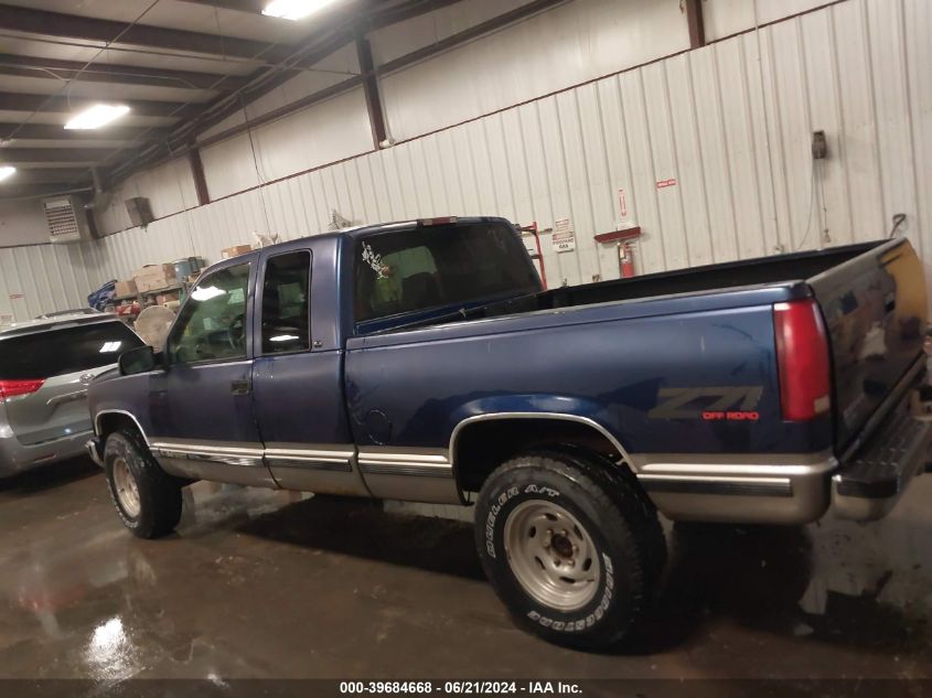1998 GMC Sierra 1500 Sl Wideside VIN: 2GTEK19R0W1505170 Lot: 39684668