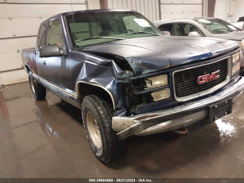 1998 GMC Sierra 1500 Sl Wideside VIN: 2GTEK19R0W1505170 Lot: 39684668