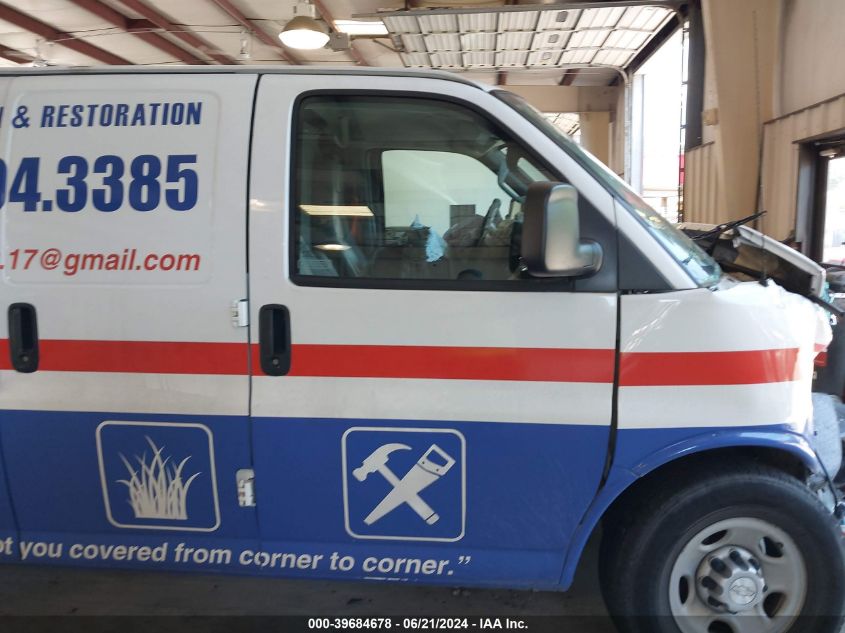 2017 Chevrolet Express 2500 Work Van VIN: 1GCWGAFF8H1240622 Lot: 39684678