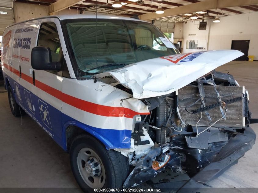 2017 Chevrolet Express 2500 Work Van VIN: 1GCWGAFF8H1240622 Lot: 39684678