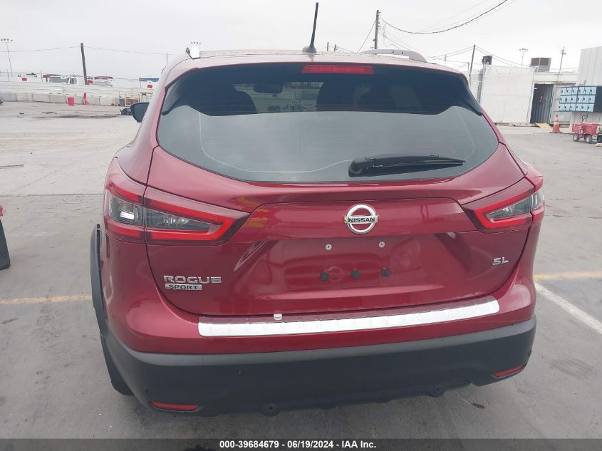 2022 Nissan Rogue Sport Sl Fwd Xtronic Cvt VIN: JN1BJ1CV4NW352136 Lot: 39684679