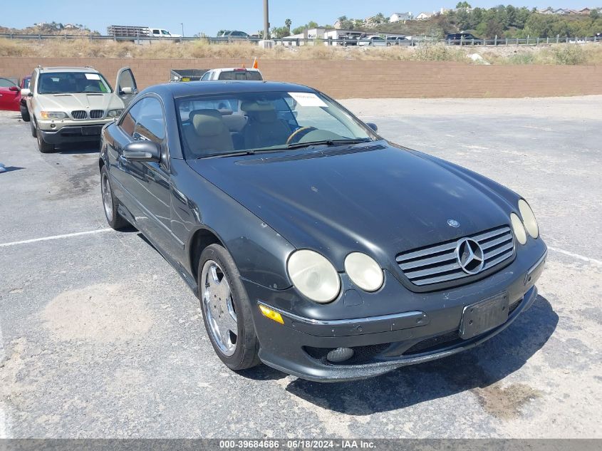 2002 Mercedes-Benz Cl 55 Amg VIN: WDBPJ73J72A026907 Lot: 39684686