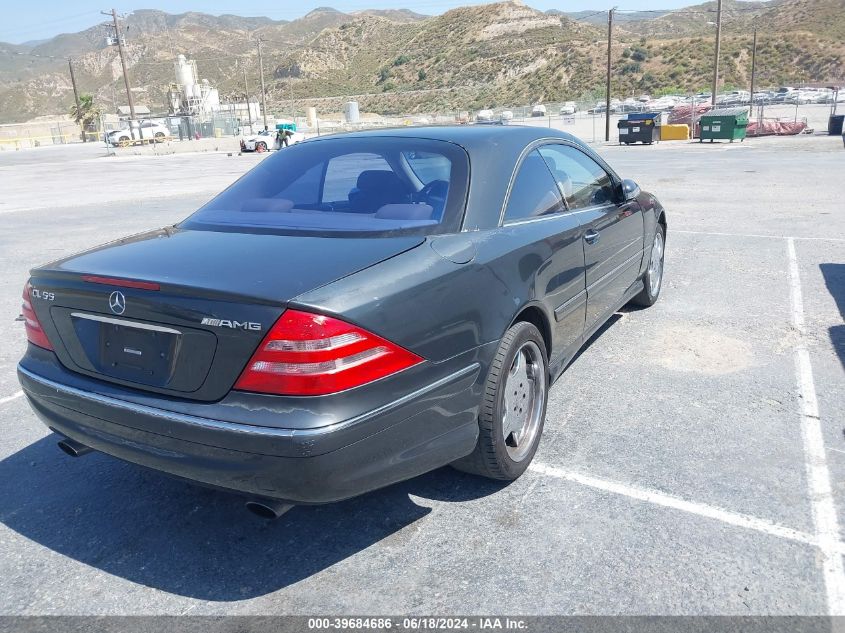 2002 Mercedes-Benz Cl 55 Amg VIN: WDBPJ73J72A026907 Lot: 39684686