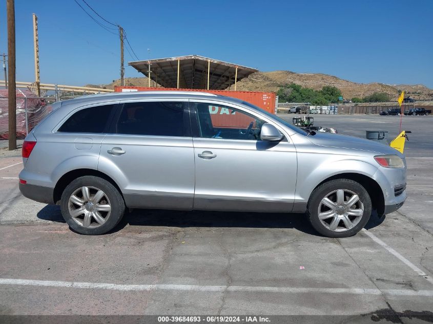 2007 Audi Q7 3.6 Premium VIN: WA1BY74L07D096286 Lot: 39684693