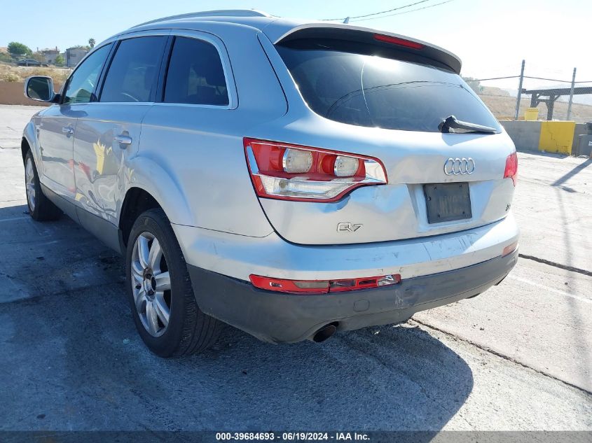 2007 Audi Q7 3.6 Premium VIN: WA1BY74L07D096286 Lot: 39684693