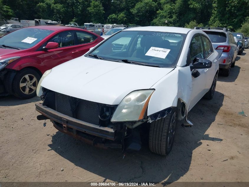 2009 Nissan Sentra 2.0S VIN: 3N1AB61E39L650438 Lot: 39684700