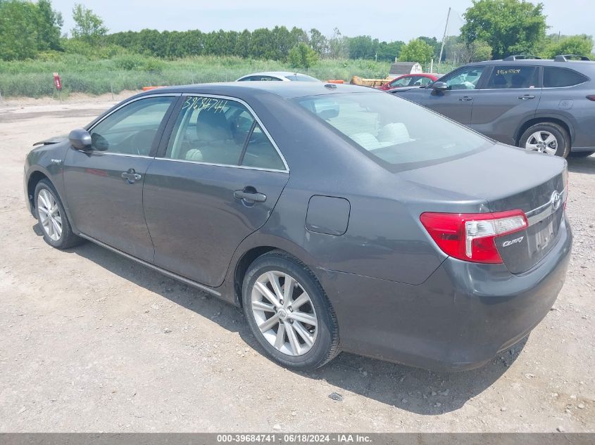 2012 Toyota Camry Hybrid Xle VIN: 4T1BD1FK2CU040651 Lot: 39684741