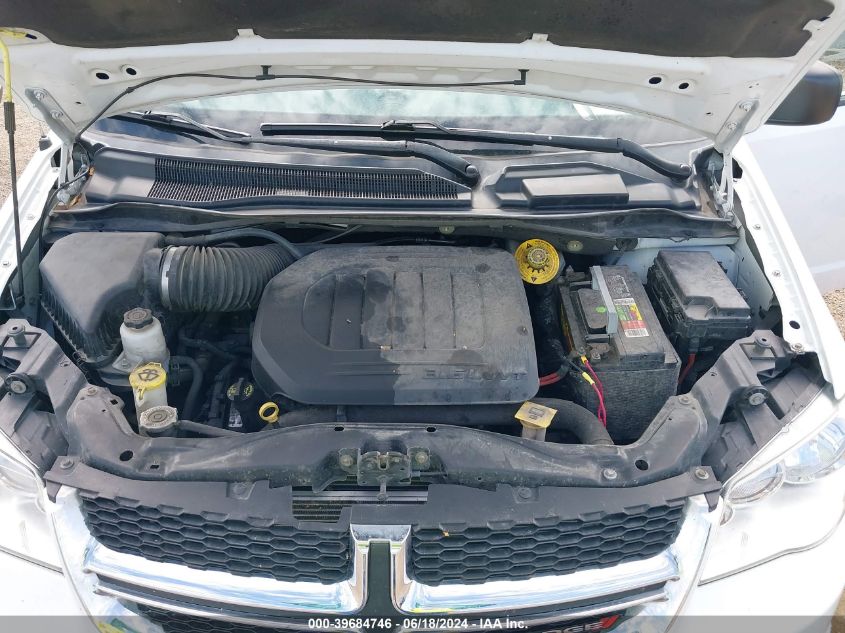 2019 Dodge Grand Caravan Se VIN: 2C4RDGBG2KR546774 Lot: 39684746