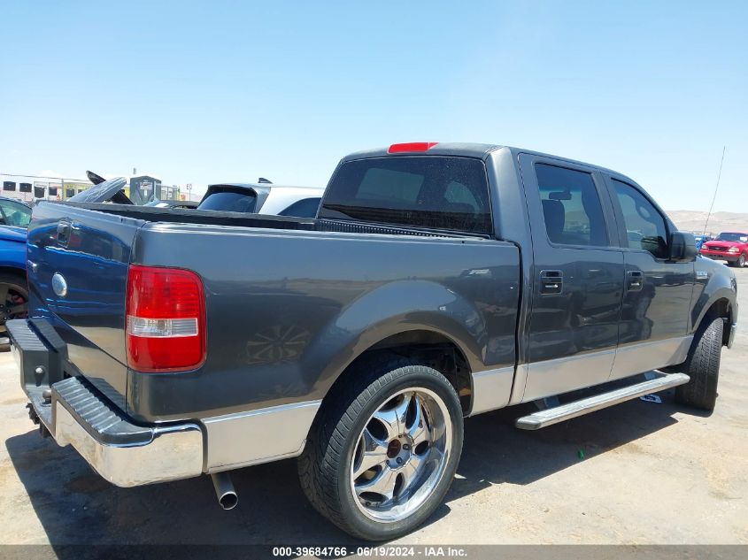 2006 Ford F150 Supercrew VIN: 1FTRW12W86KC58521 Lot: 39684766