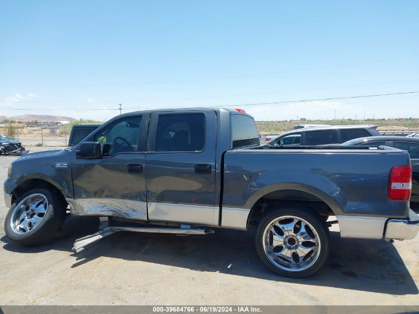 2006 Ford F150 Supercrew VIN: 1FTRW12W86KC58521 Lot: 39684766