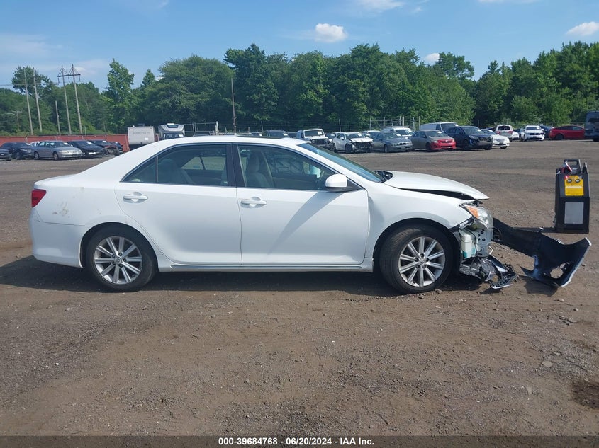 2012 Toyota Camry Xle VIN: 4T4BF1FK3CR192518 Lot: 39684768